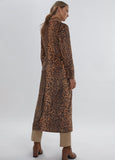 12470009-Long animal print coat-Multi