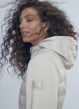 12470017-Quilted jacket with sleeve detail-Ivory