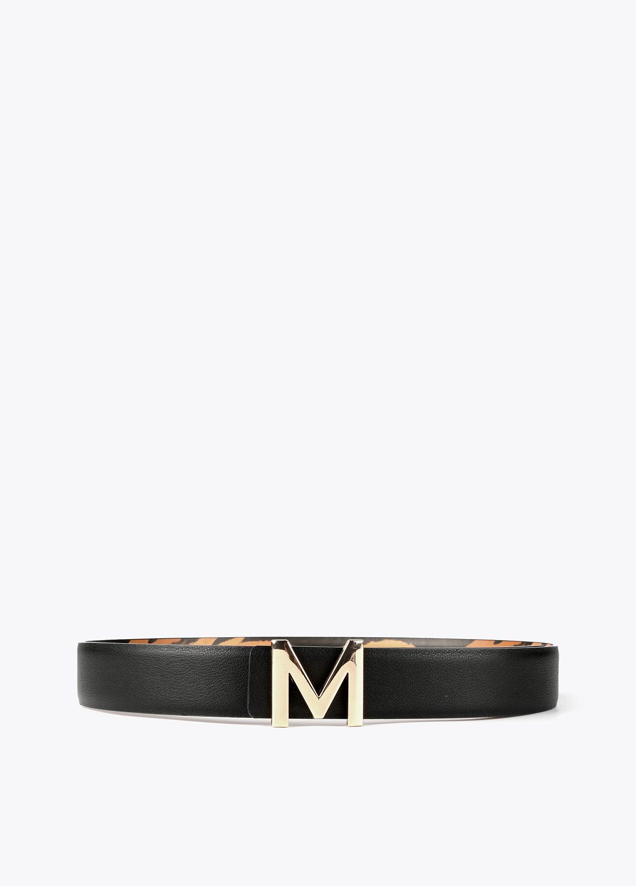 32407006-Animal print M belt-Printed