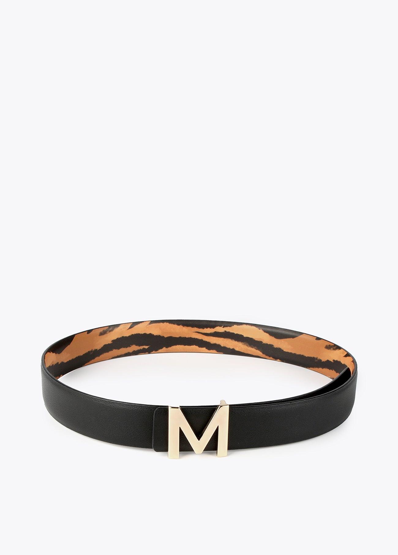 32407006-Animal print M belt-Printed