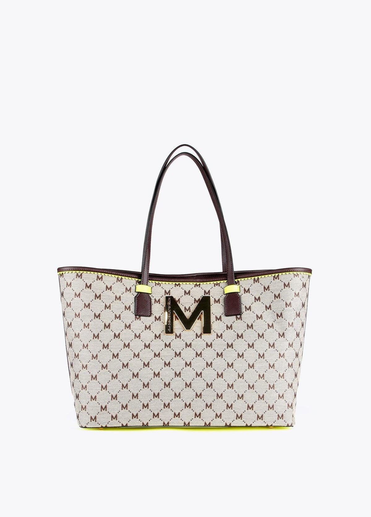 32428001-Monogrammed tote bag-Beige