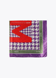 32442003-Houndstooth scarf-Printed