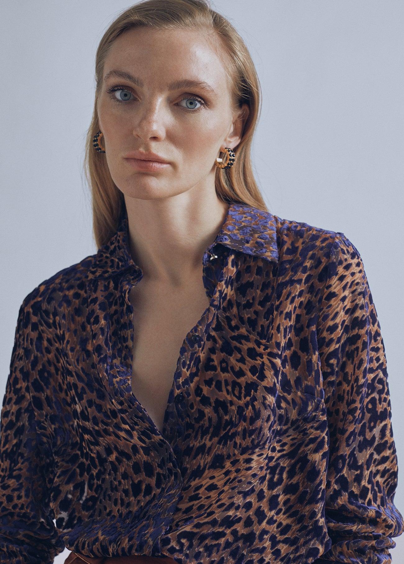 32460012-Animal print shirt-Multi