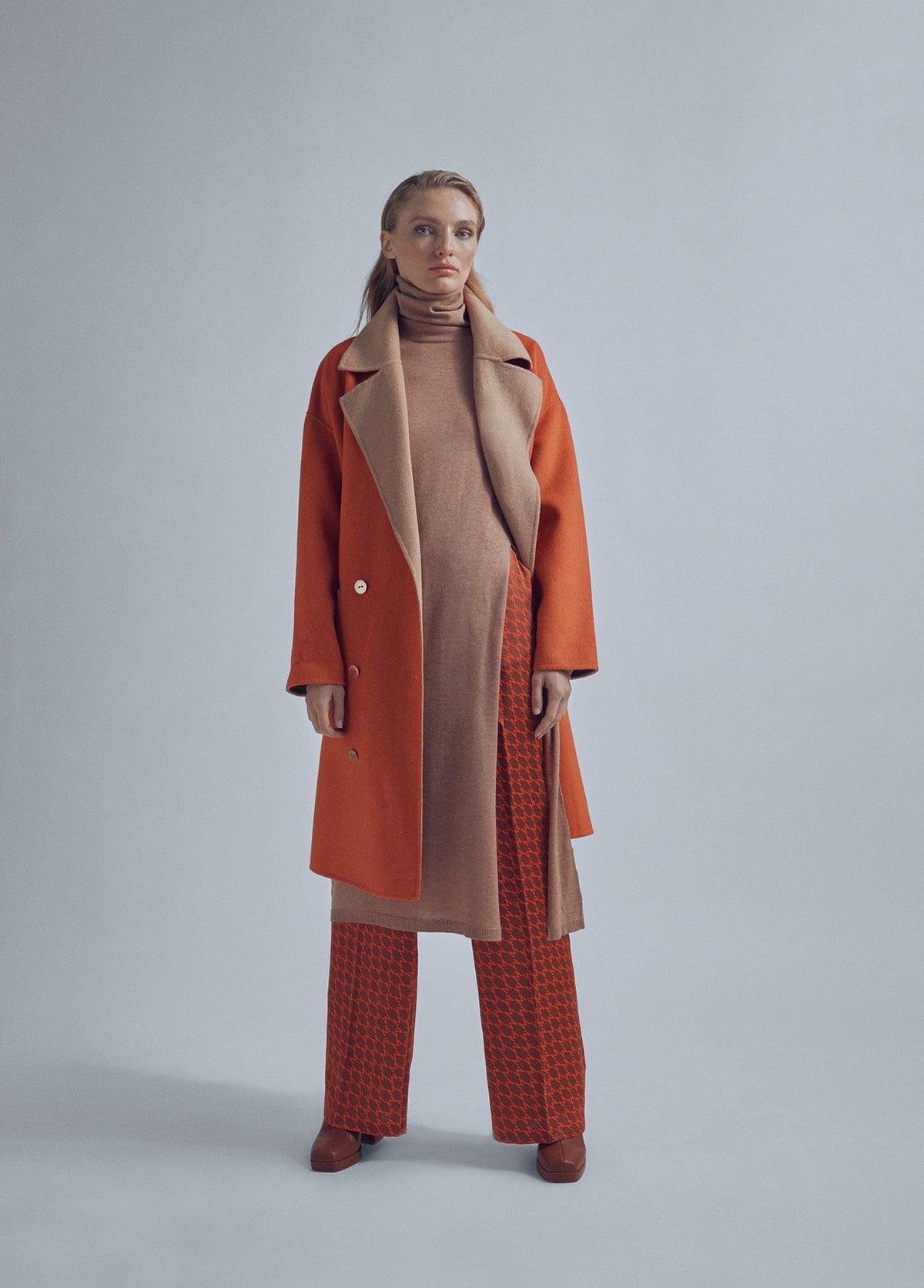 32470009-Coloured coat-Orange