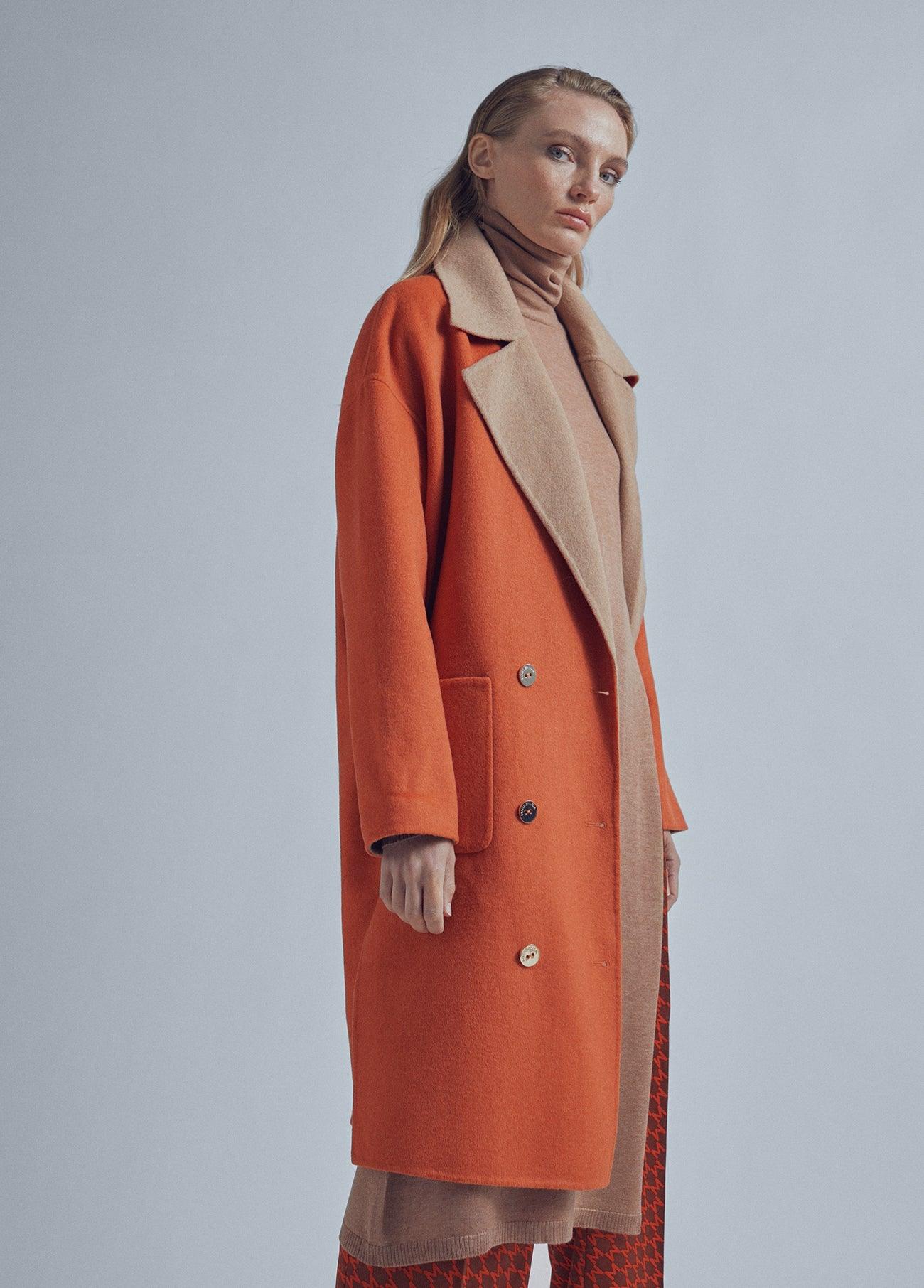 32470009-Coloured coat-Orange