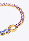 LS2403037-Lilac-Blue-Choker necklace with crystals