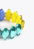 LS2403098-Electric-Blue-Colourful elastic bracelet