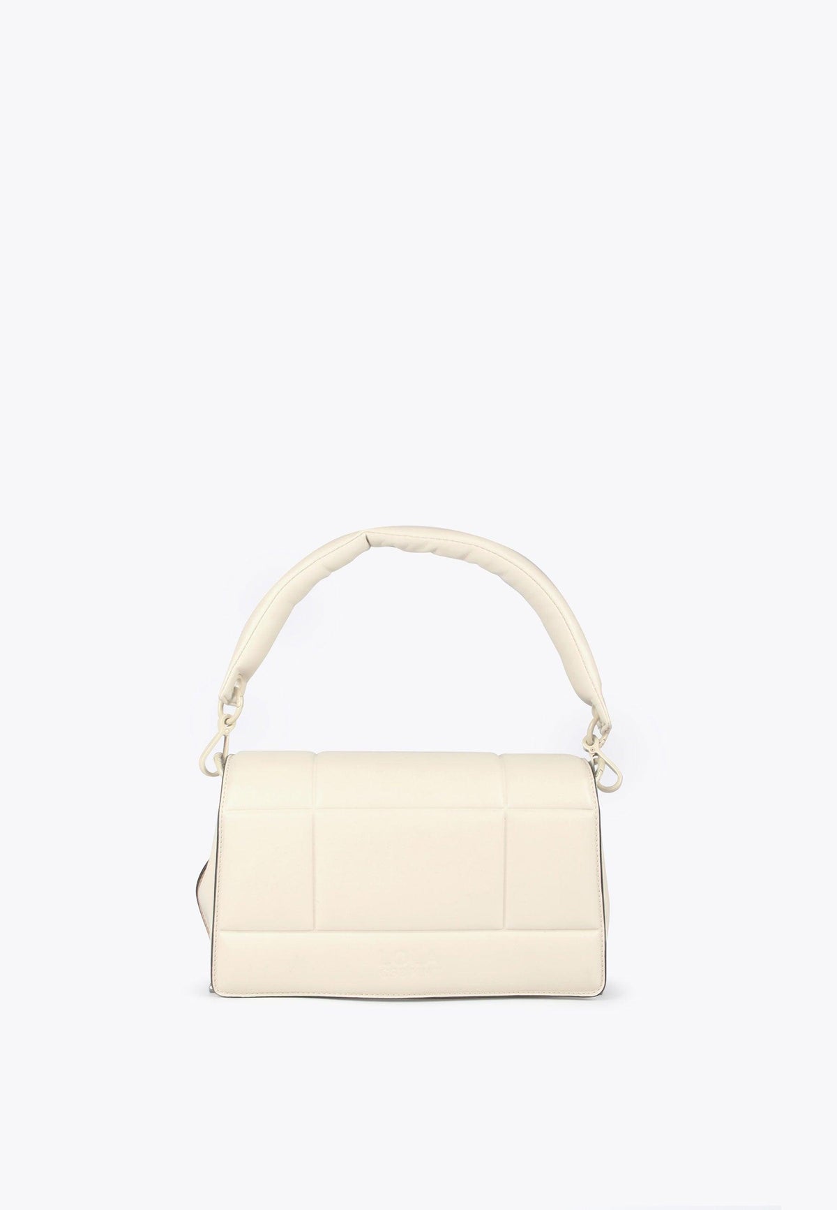 LS2404011-Ecru-Padded crossbody bag