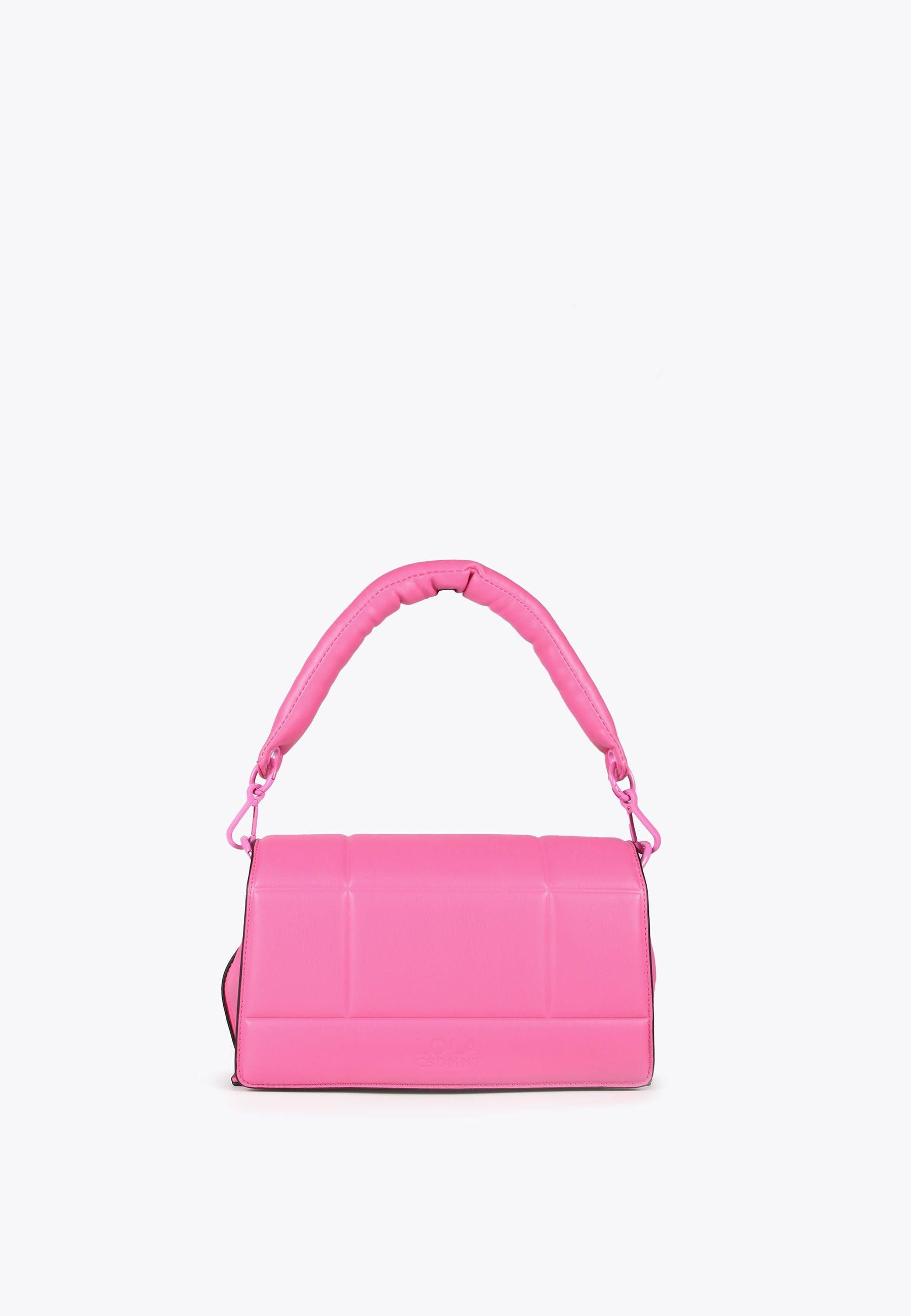 LS2404011-Fuchsia-Padded crossbody bag