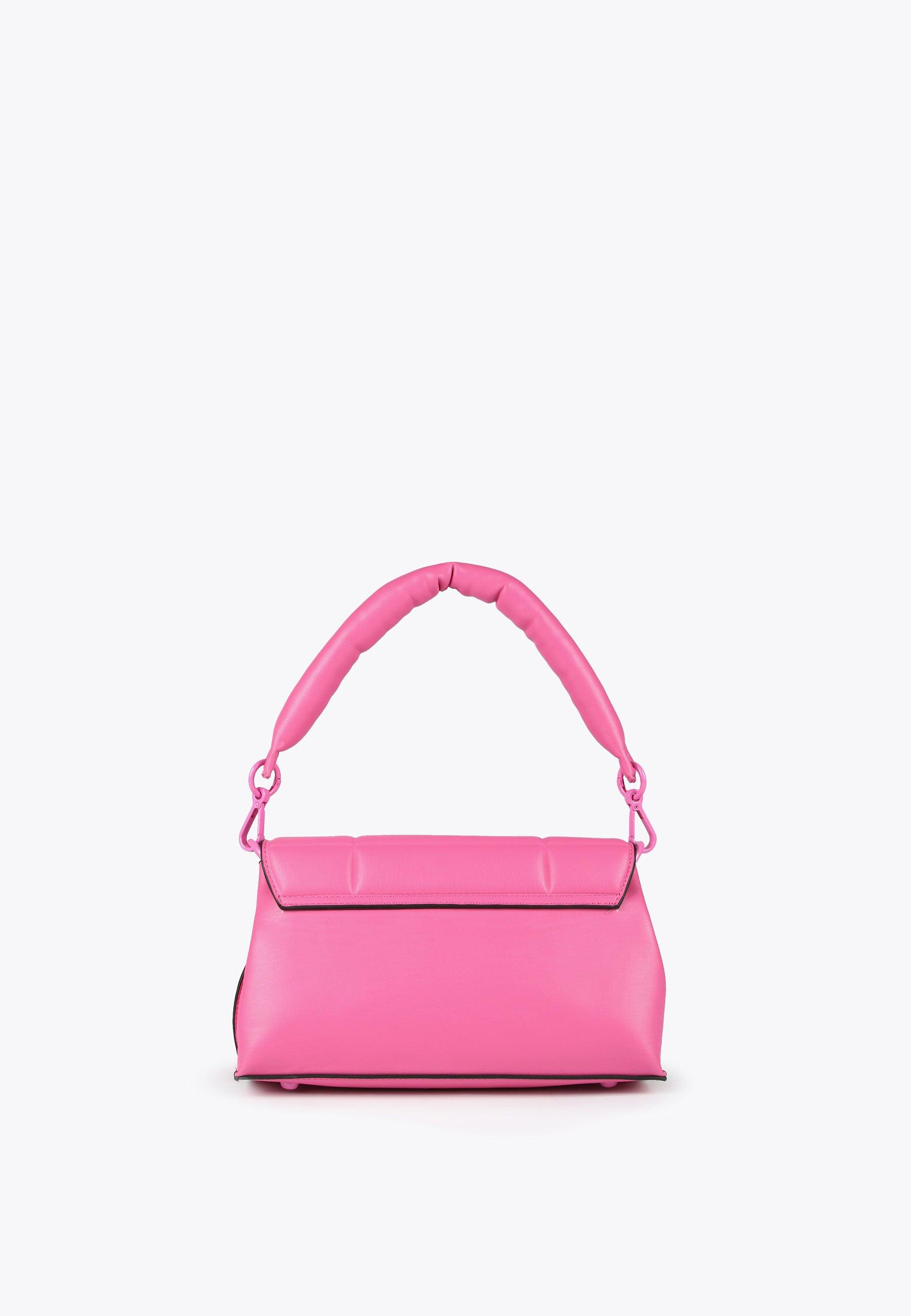 LS2404011-Fuchsia-Padded crossbody bag