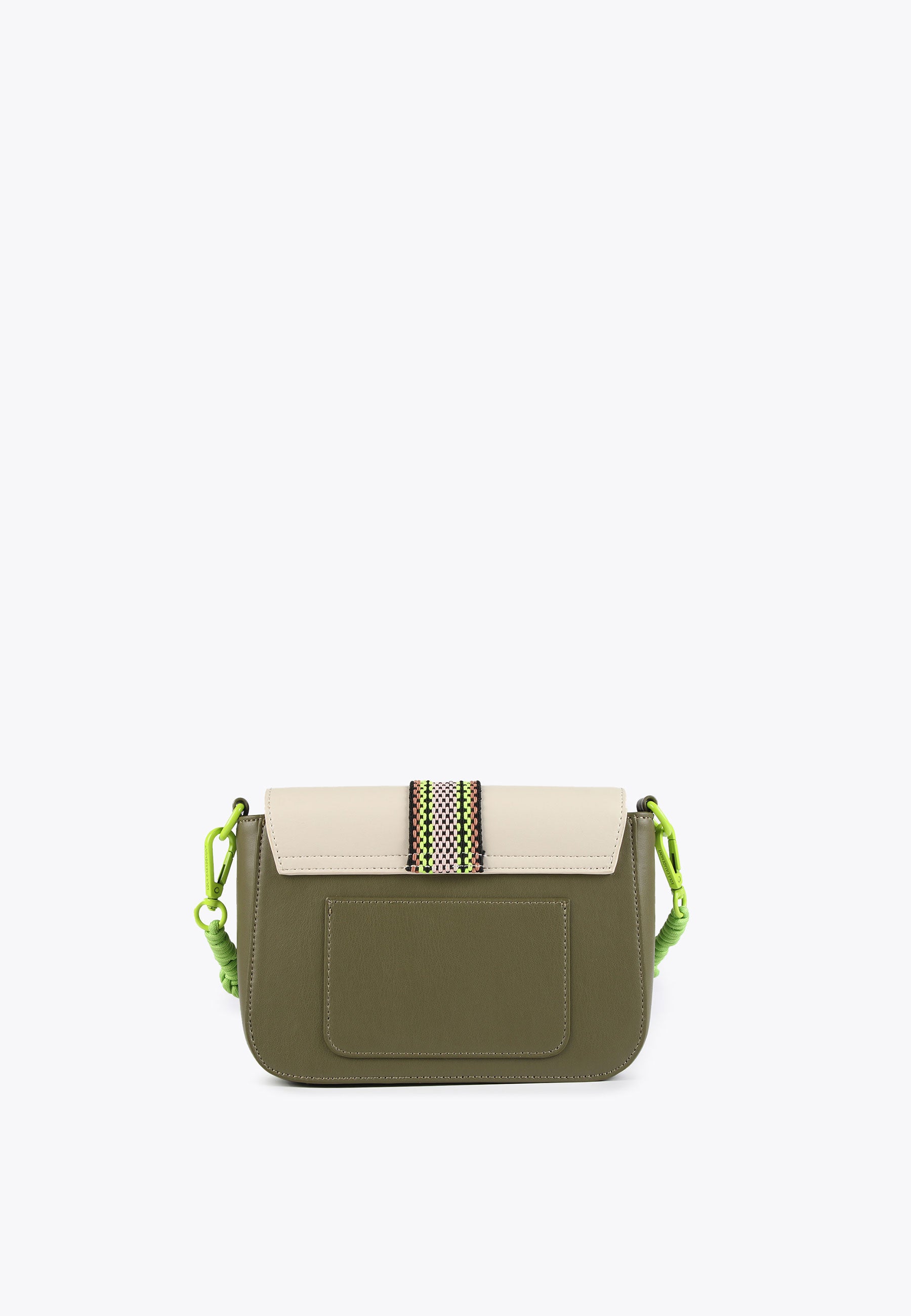 LS2404012-Khaki-Two-tone crossbody bag