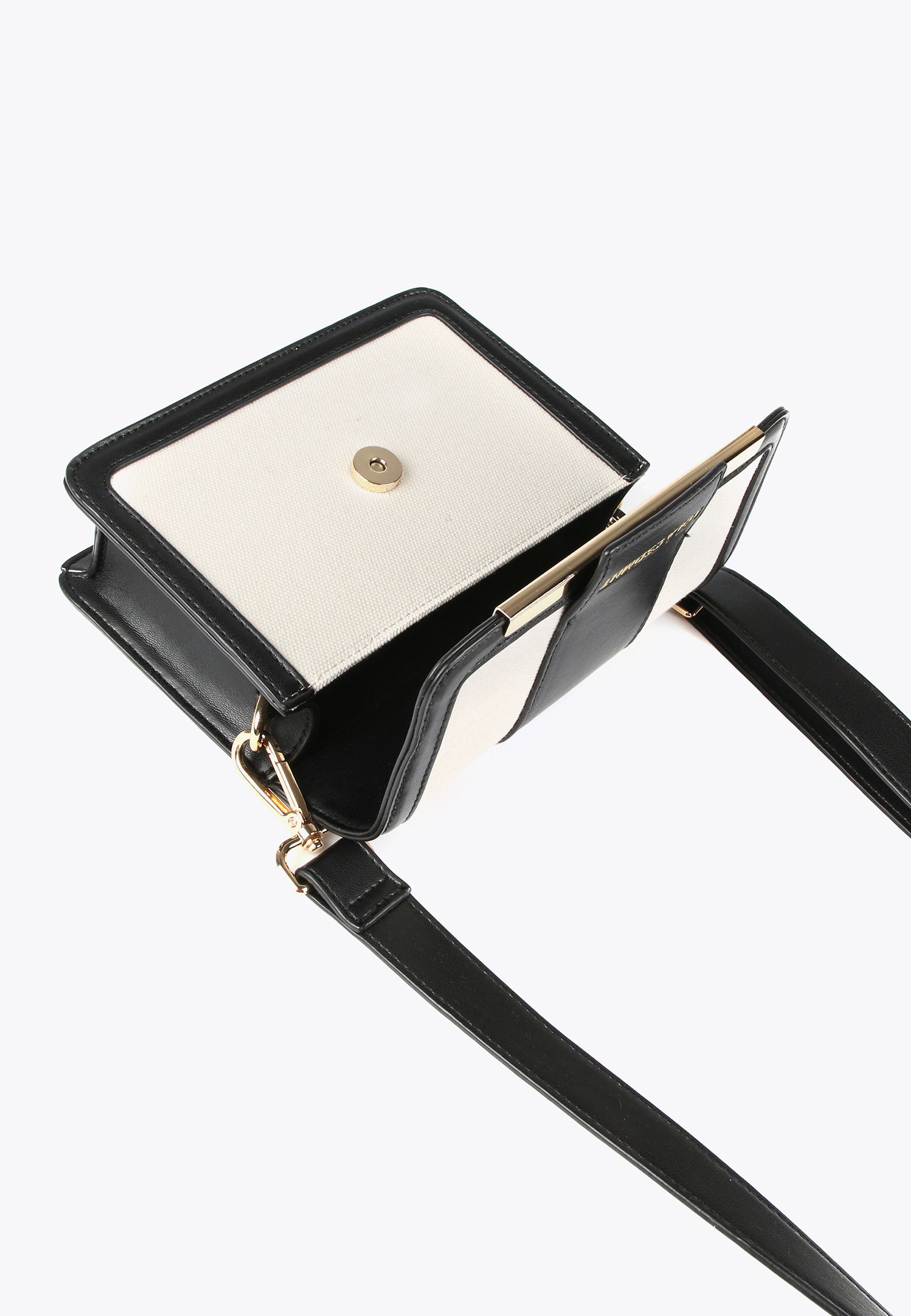 LS2404040-Ecru-Black-Two-tone crossbody bag