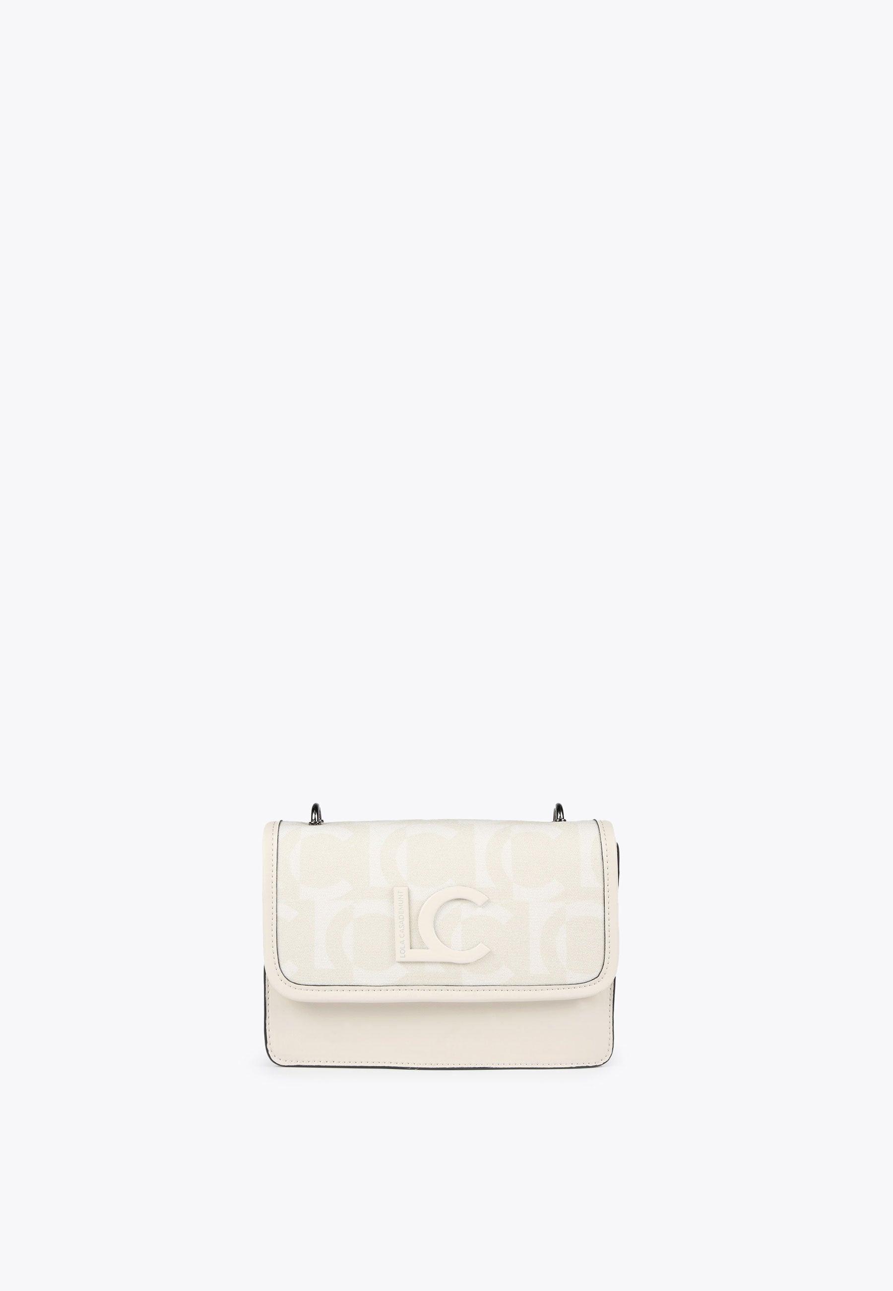 LS2404048-Ecru-Monogrammed crossbody bag