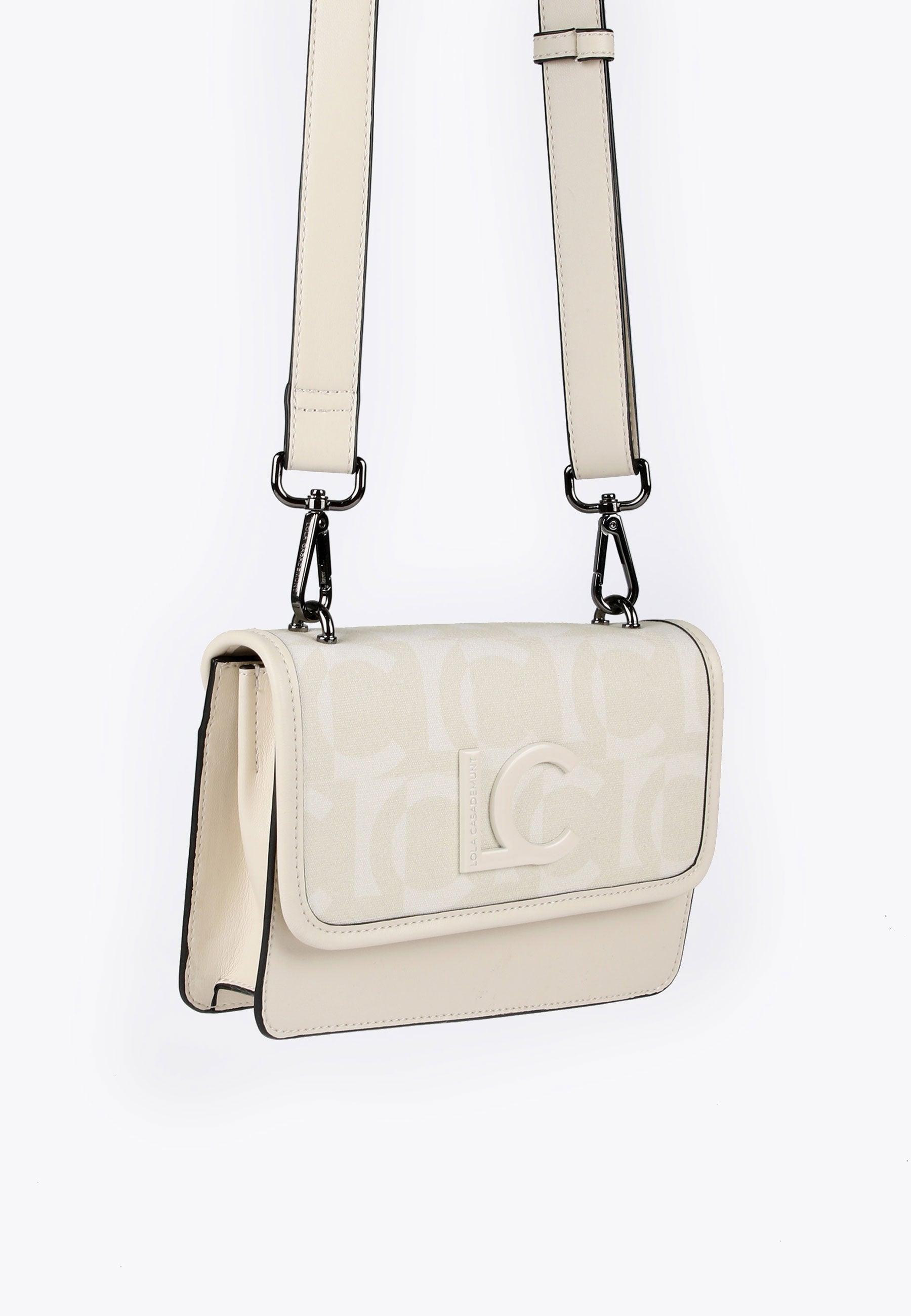 LS2404048-Ecru-Monogrammed crossbody bag