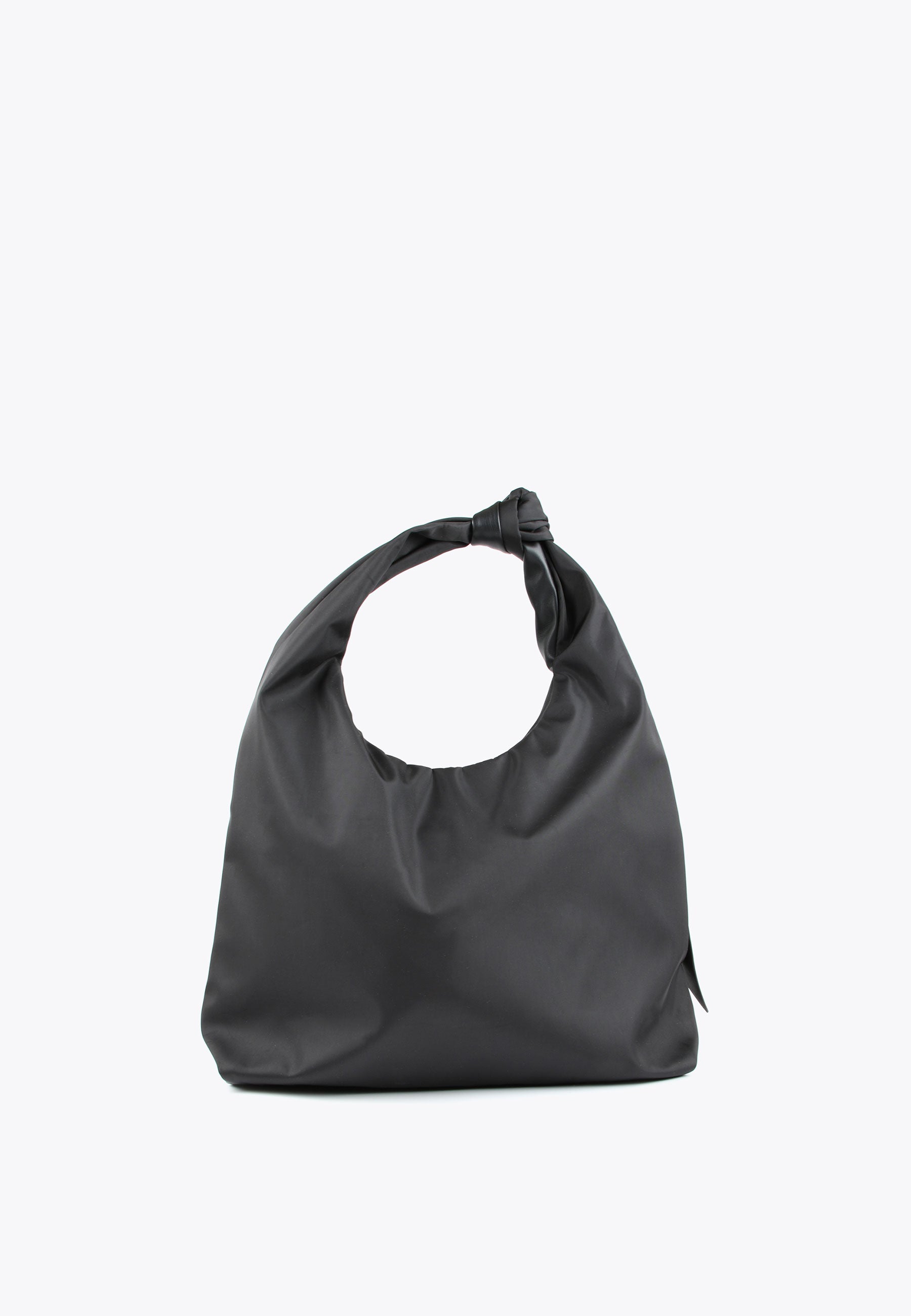 LS2404061-Black-Tote bag in contrasting materials