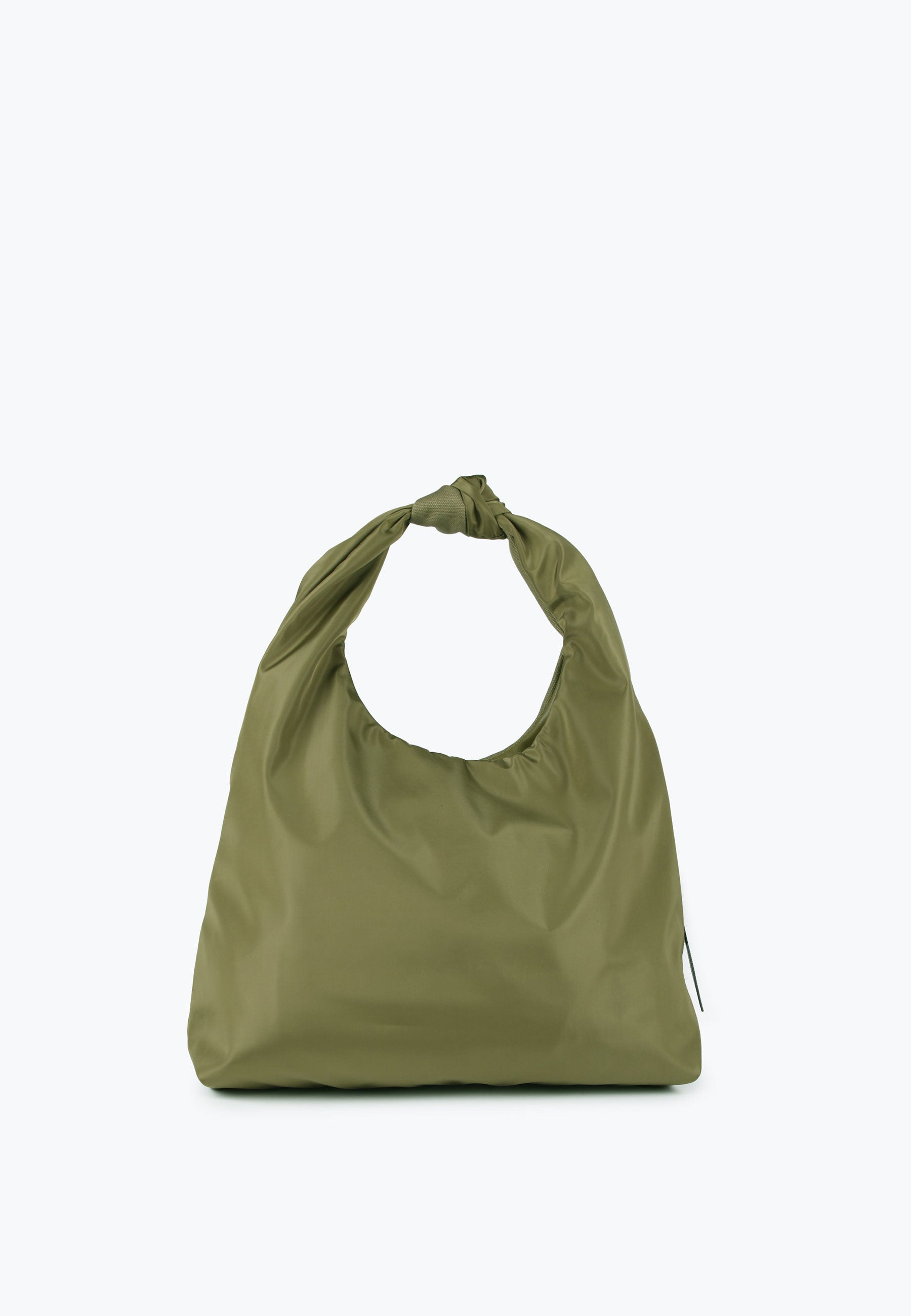 LS2404061-Khaki-Tote bag in contrasting materials