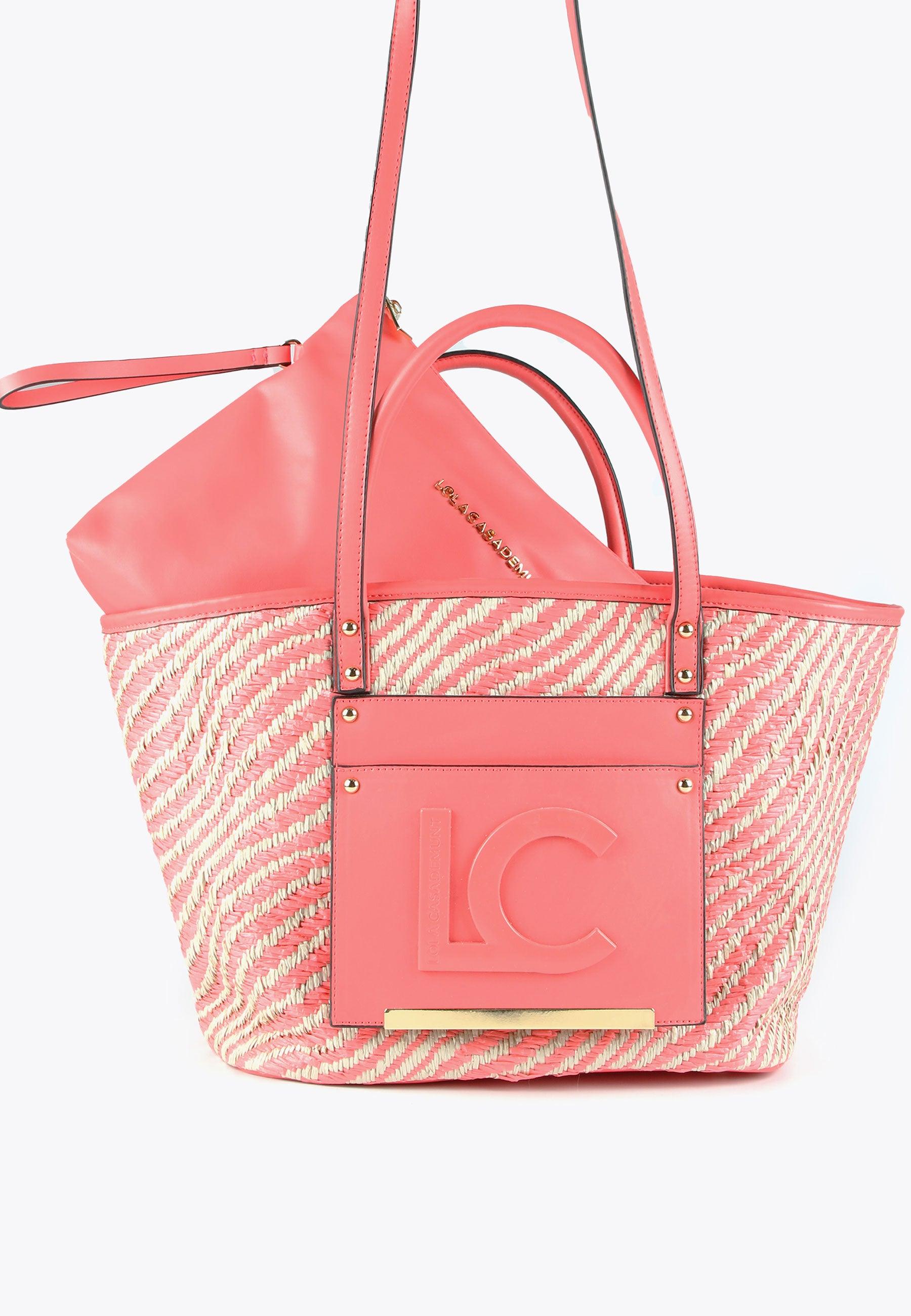 LS2404063-Coral-Basket-style tote bag