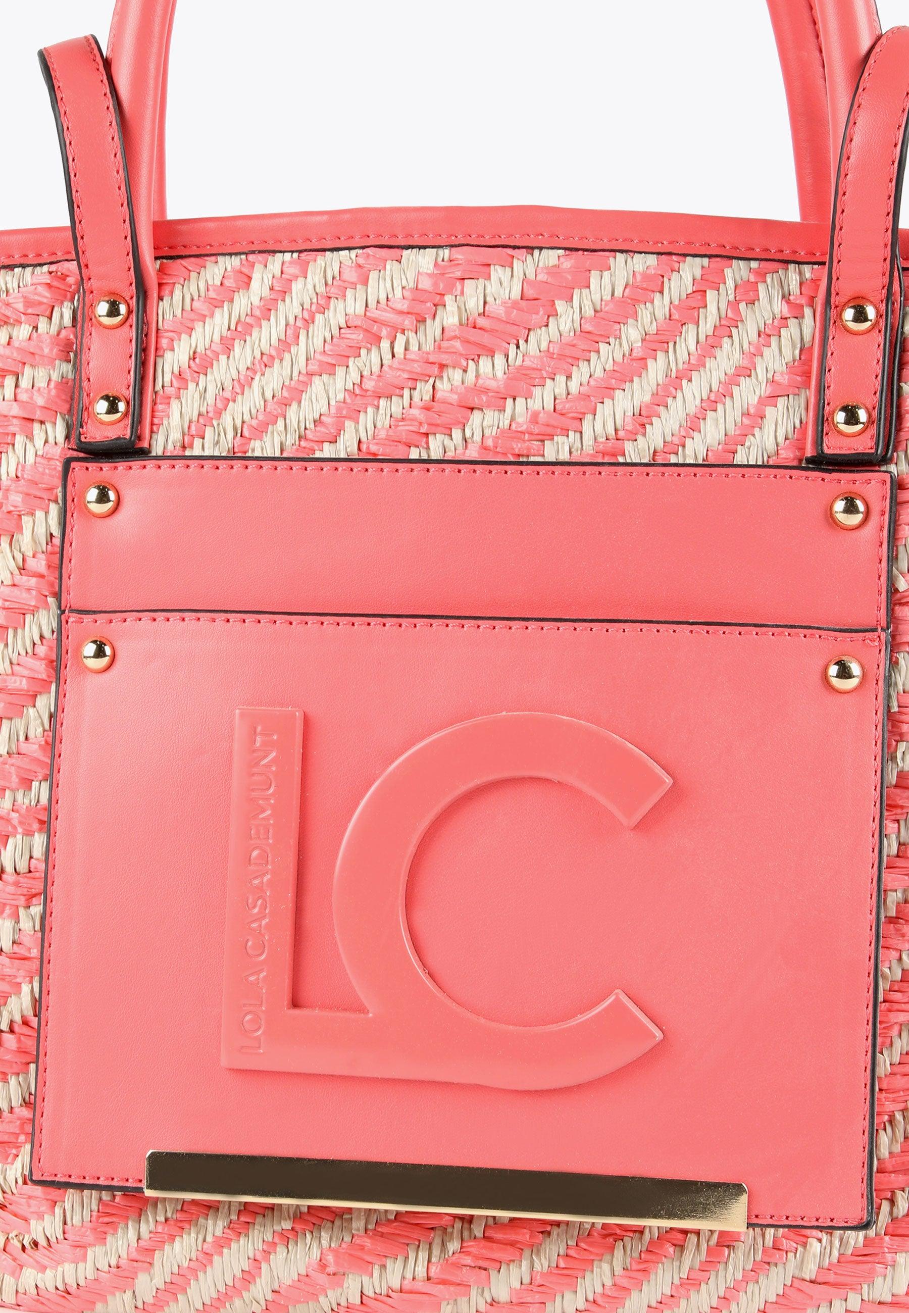 LS2404063-Coral-Basket-style tote bag