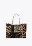 LS2404066-Ecru-Brown-Animal print tote bag