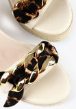 LS2405013-Ecru-Metal-Animal print wedge sandals