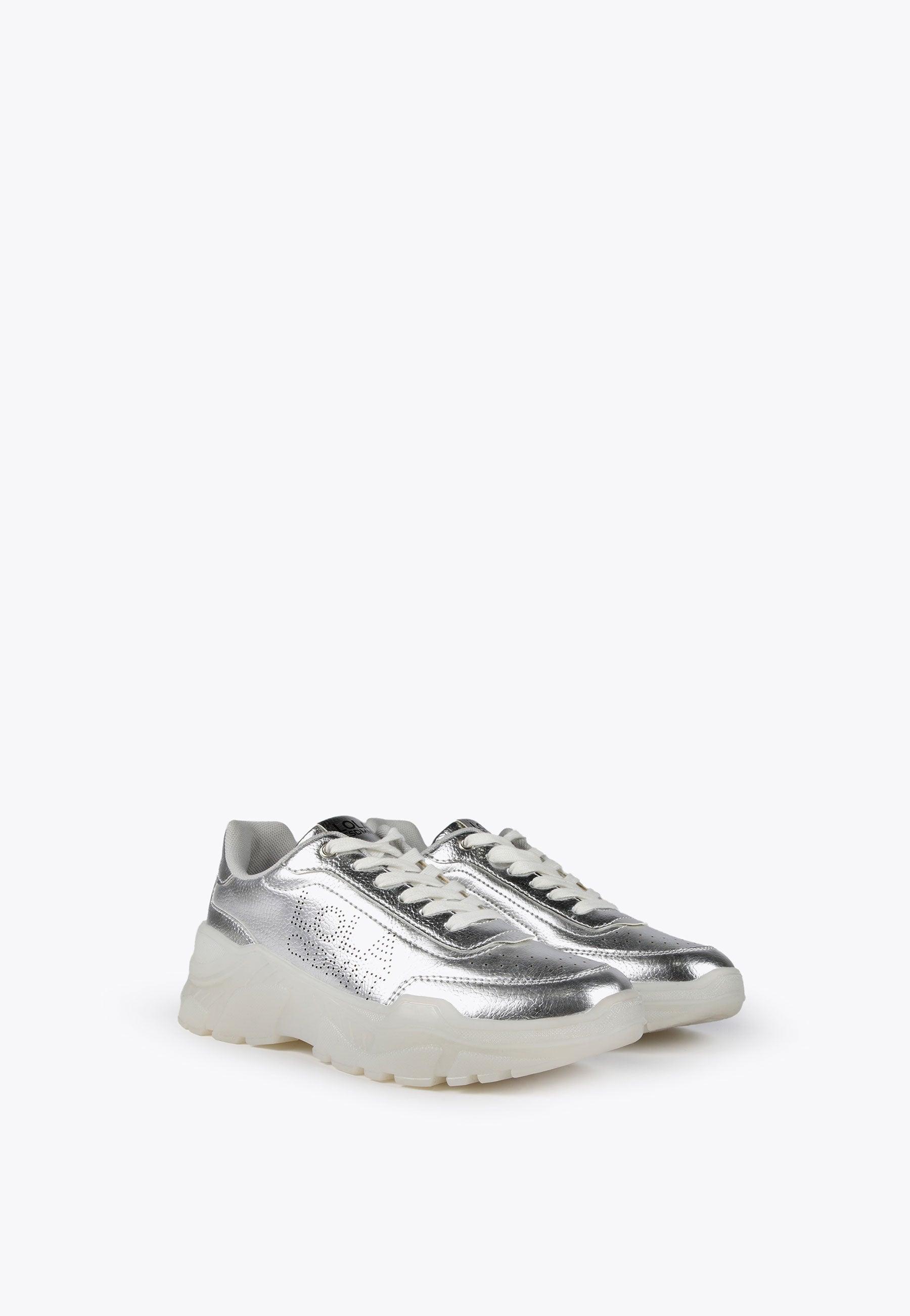 LS2405027-Silver-Metallic sneakers