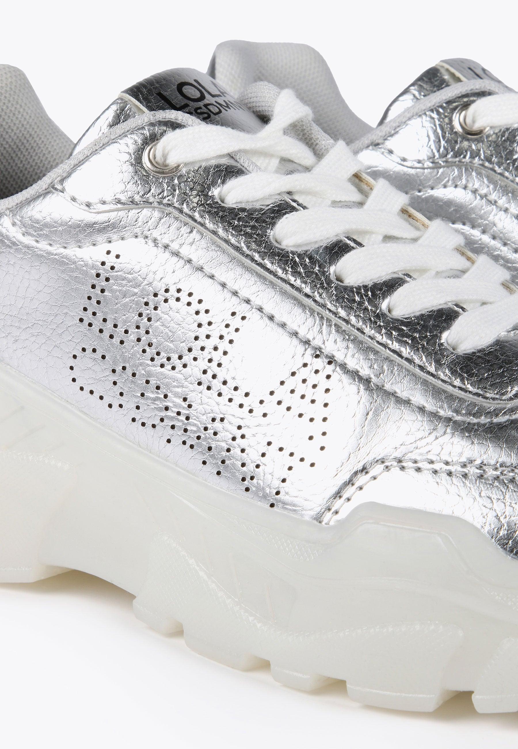 LS2405027-Silver-Metallic sneakers