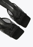 LS2405033-Black-Heeled sandals with rhinestone mesh