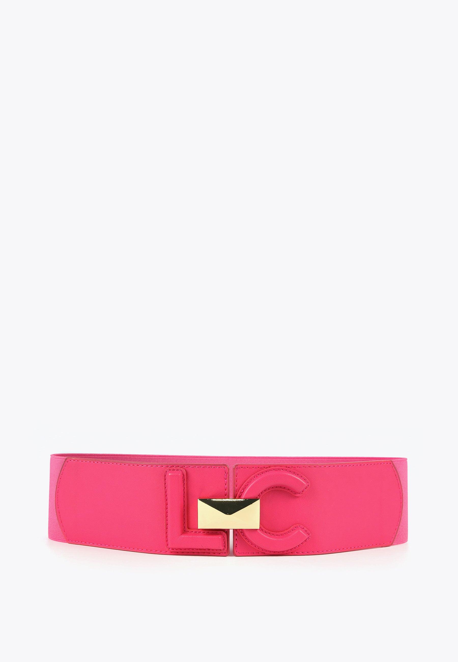 LS2406001-Pink-LC buckle belt