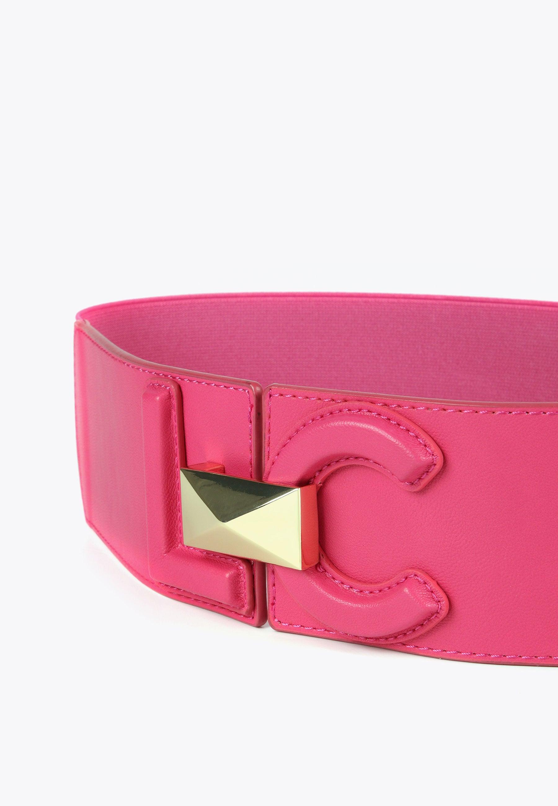 LS2406001-Pink-LC buckle belt