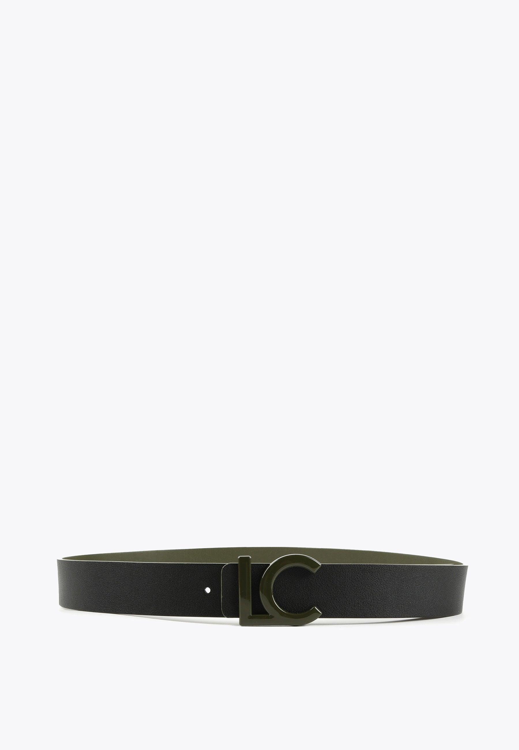 LS2406005-Khaki-Reversible printed belt