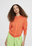 LS2411006-Orange-Knit sweatshirt