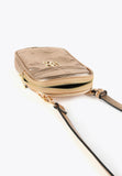 LS2412003-Gold-Metallic mobile phone bag