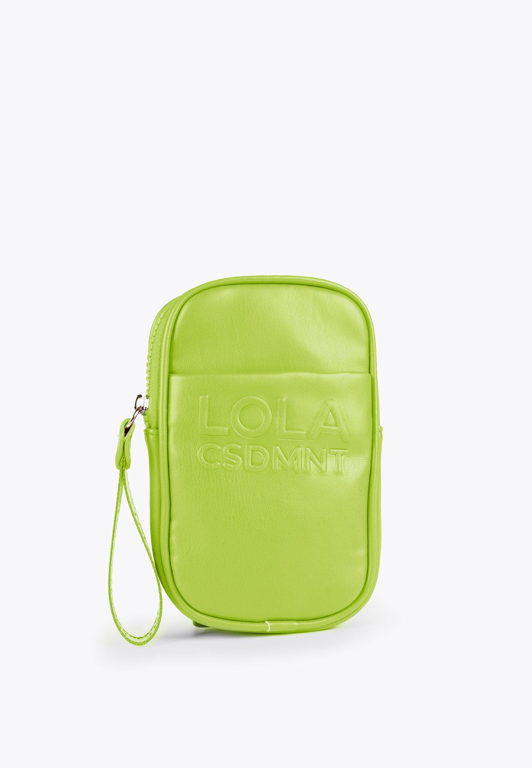 LS2412007-Lime-Mobile phone bag