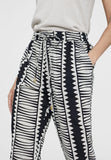 LS2414003-Black-White-Two-tone jogging trousers