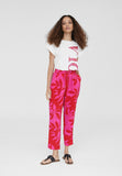 LS2414007-Red-Pink-Printed jogging trousers