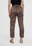 LS2414022-Brown-Blue-Zebra print jogging trousers