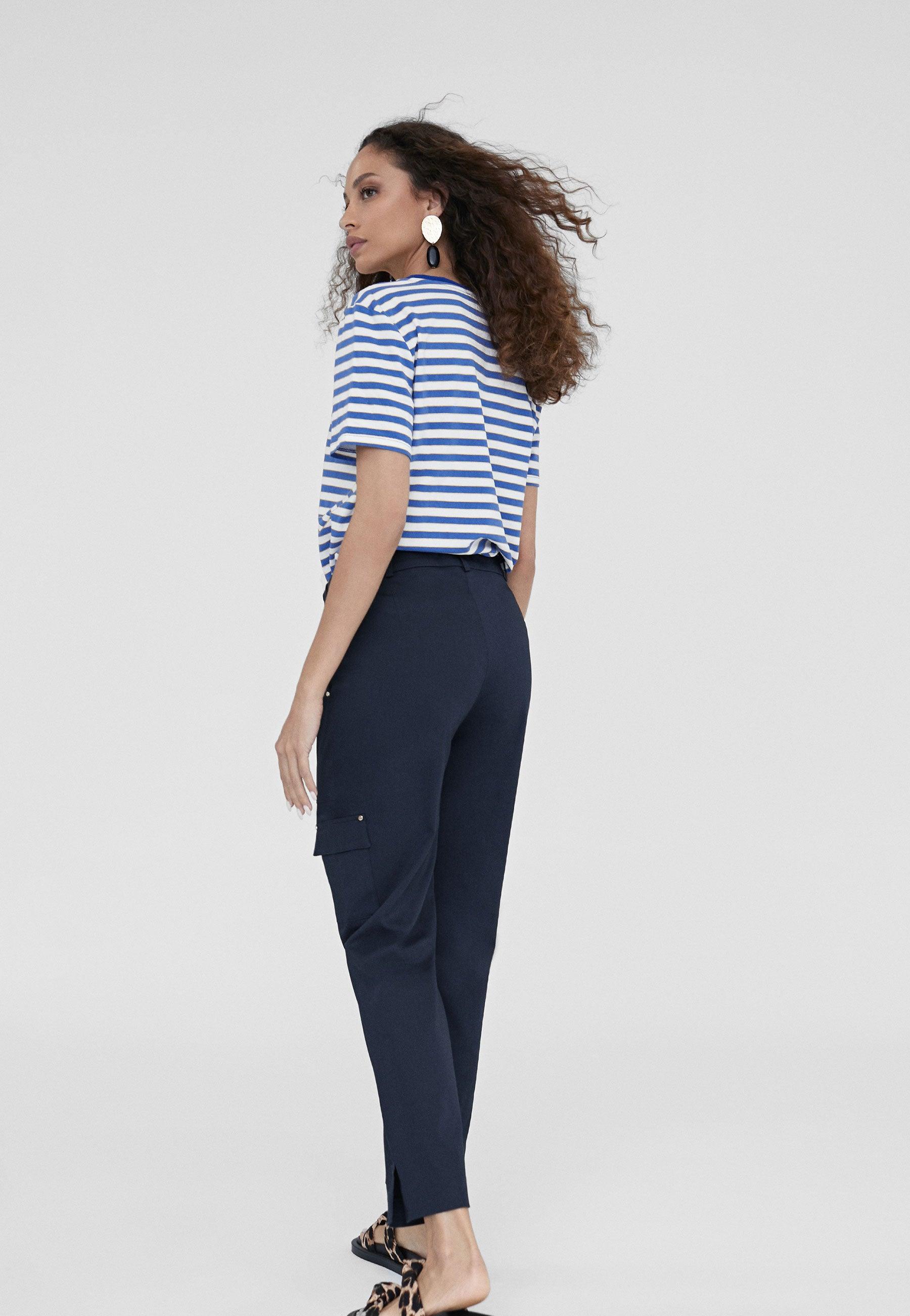 LS2414029-Black-Trousers with side pockets