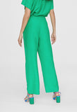 LS2414032-Green-Monochrome cropped trousers