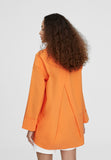 LS2415001-Orange-Basic cotton shirt