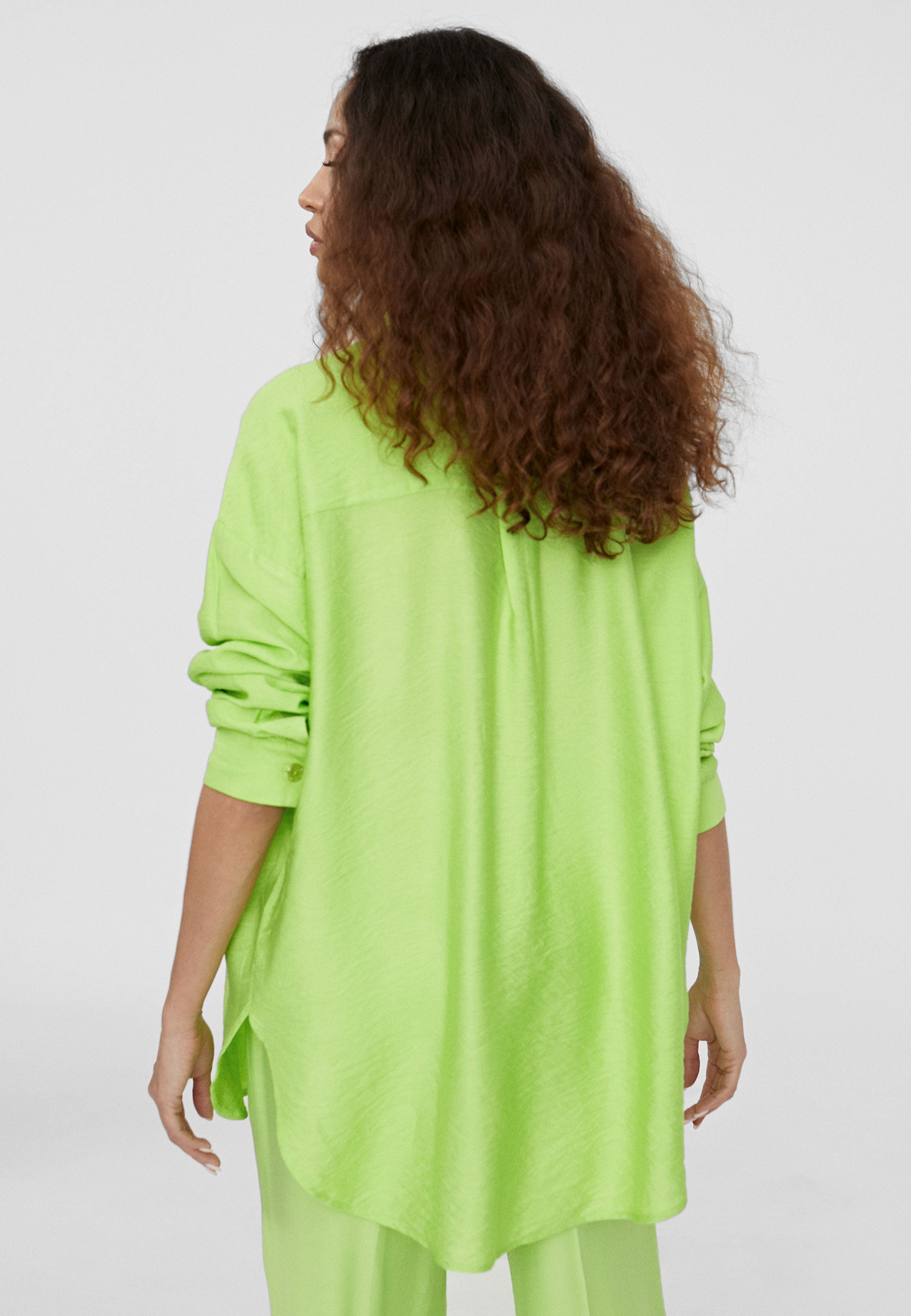 LS2415019-Lime-Basic long sleeve shirt