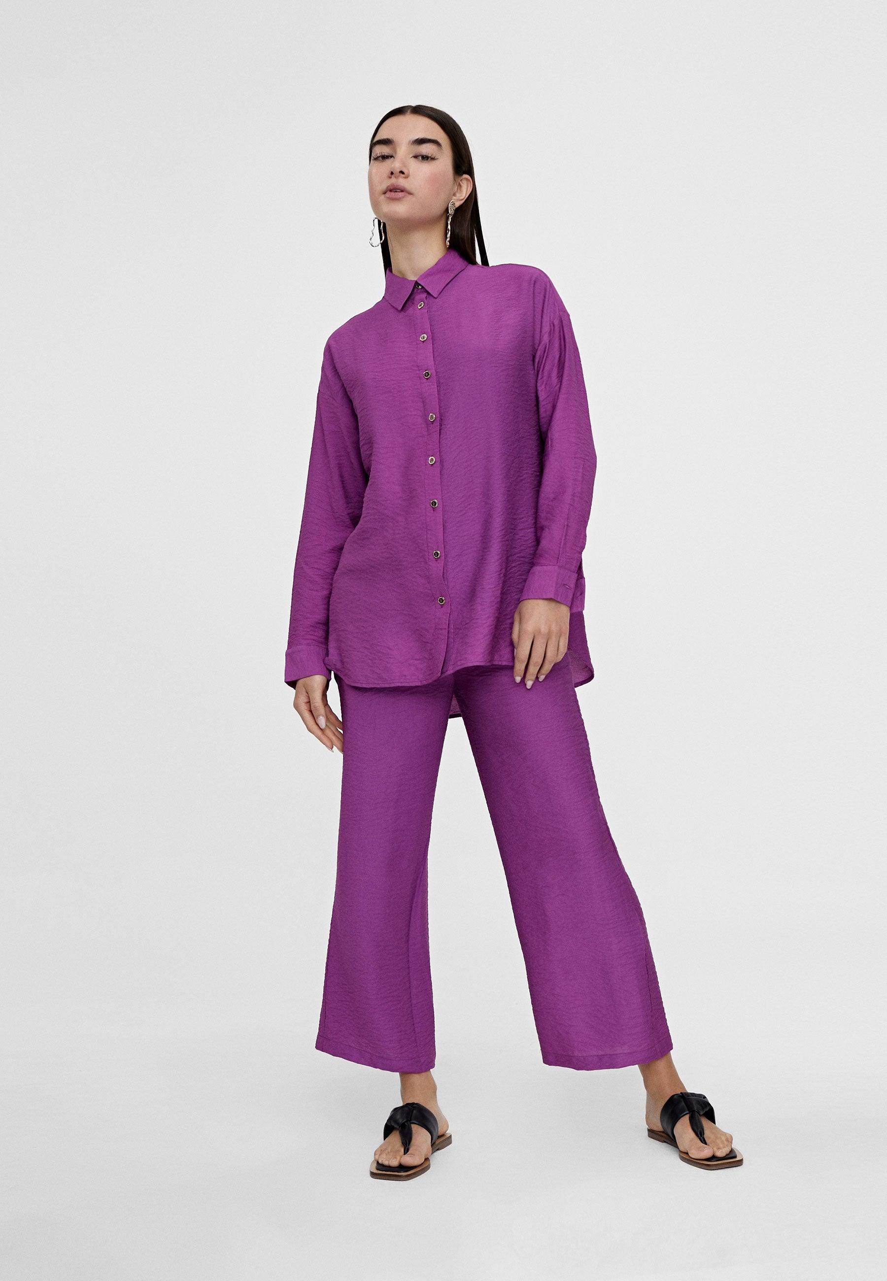 LS2415019-Lilac-Basic long sleeve shirt