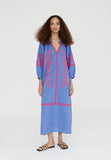 LS2416061-Electric-Blue-Long embroidered caftan