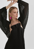 MS2402001-Black-Pleated bolero