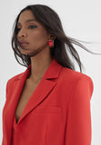 MS2402005-Red-Cropped blazer