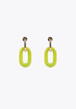 MS2403001-Lime-Two-piece earrings