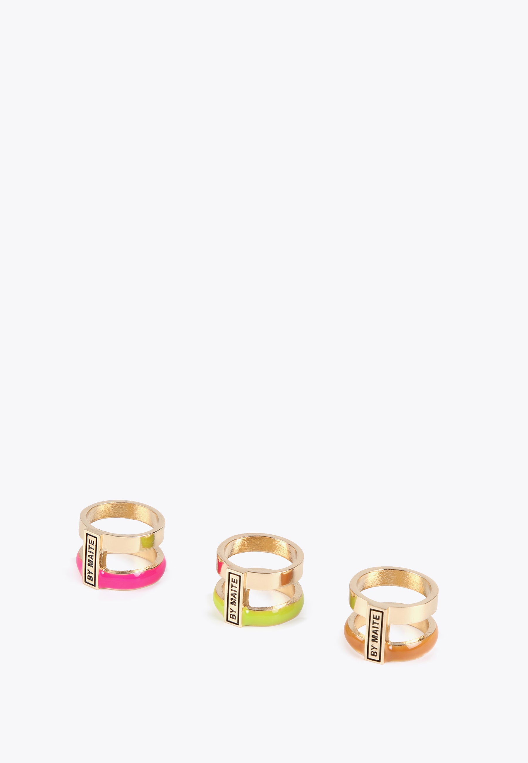 MS2403017-Fuchsia-Double hoop ring