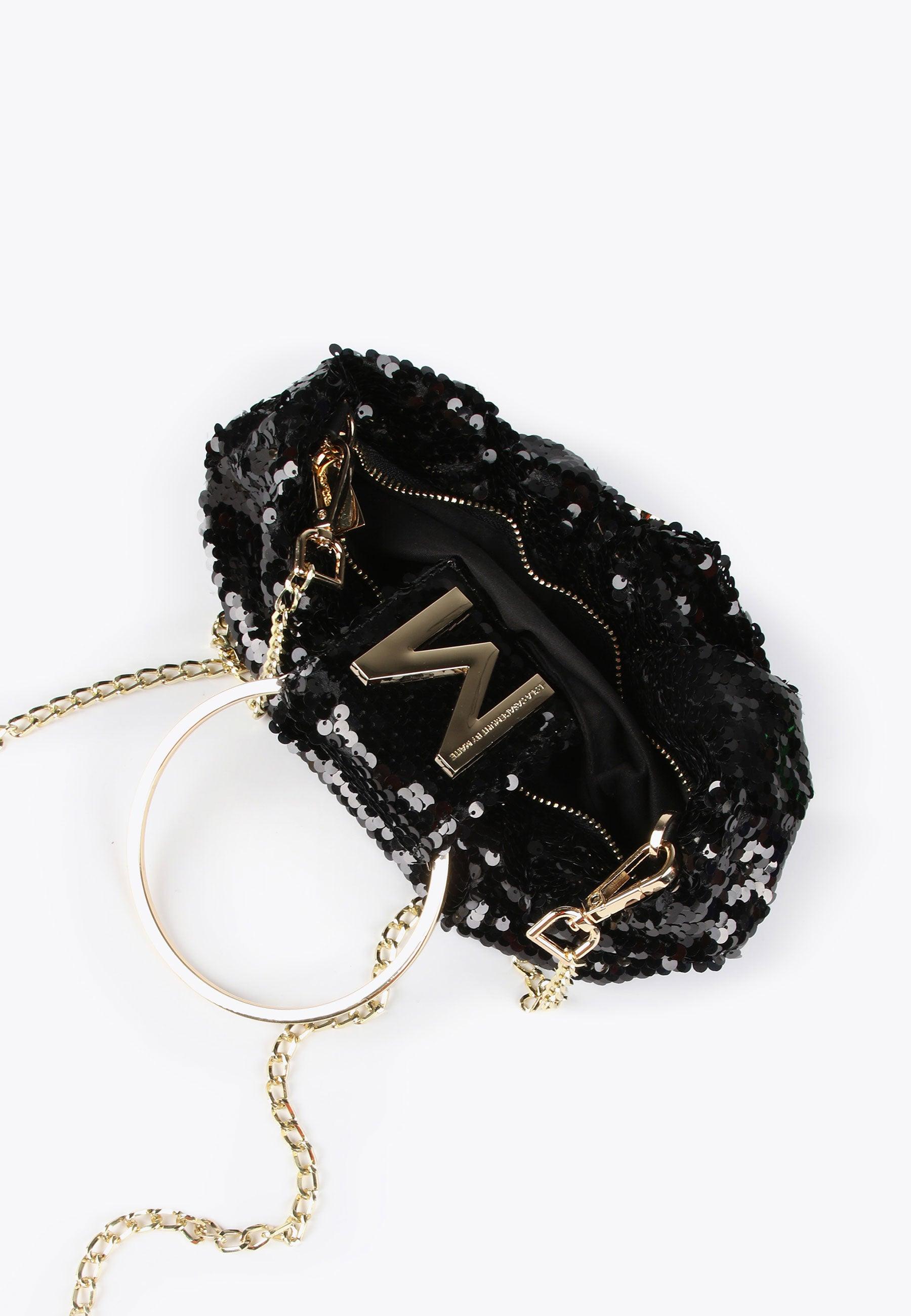 MS2404001-Black-Sequinned evening bag