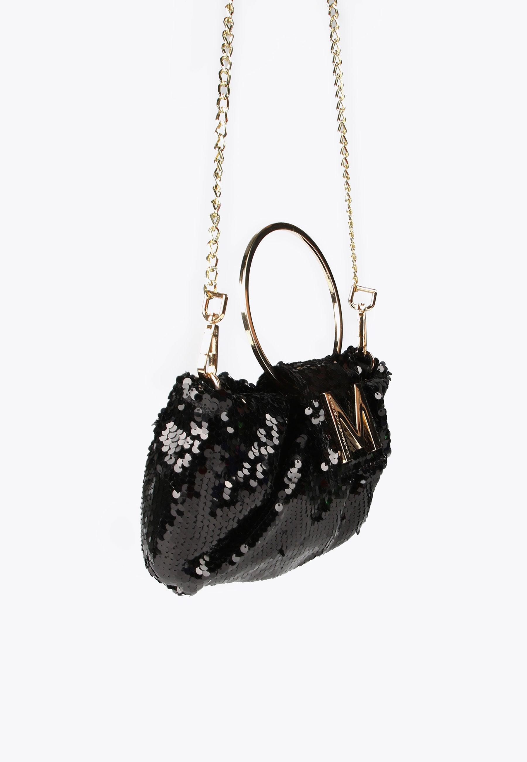 MS2404001-Black-Sequinned evening bag