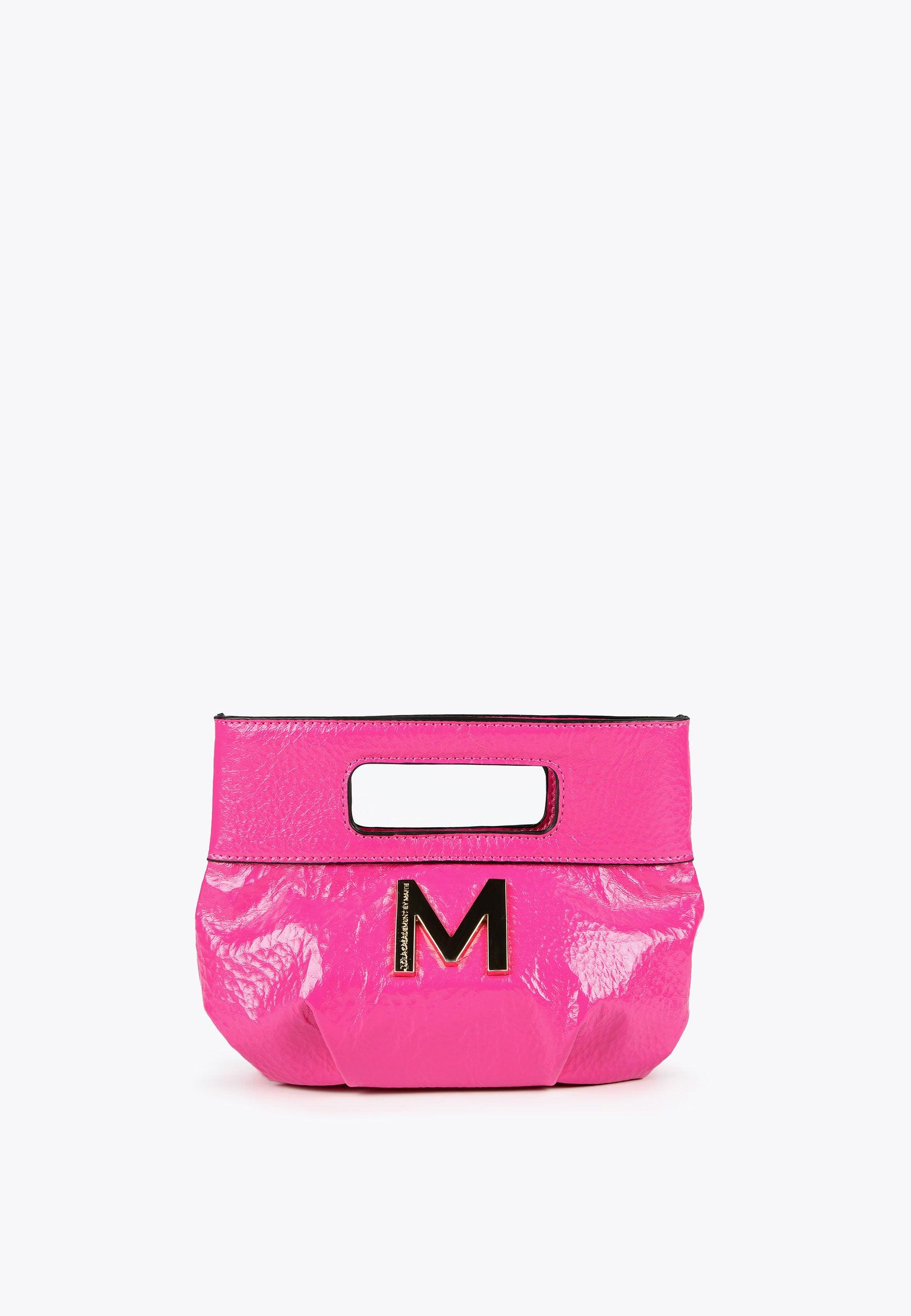 MS2404007-Fuchsia-Gathered handbag