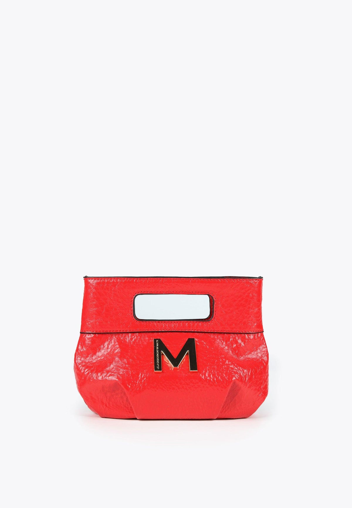 MS2404007-Red-Gathered handbag